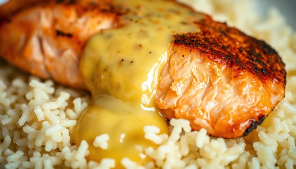 garlic butter salmon